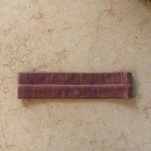 Pink lululemon headband